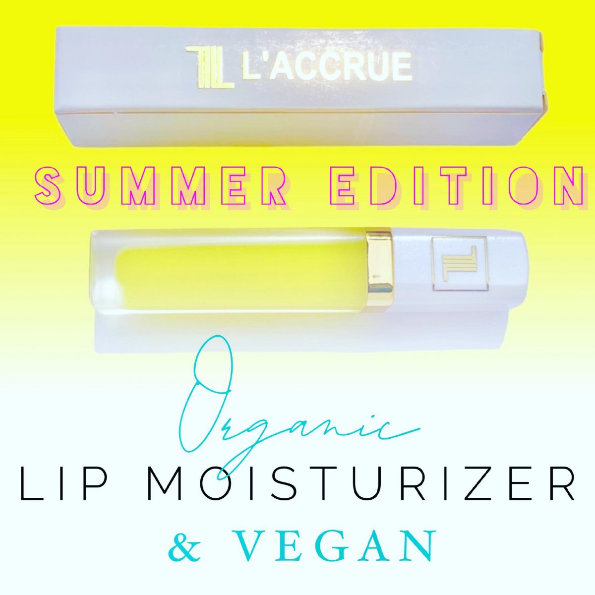 LACCRUE Organic Vegan Summer Lip Moisturizer