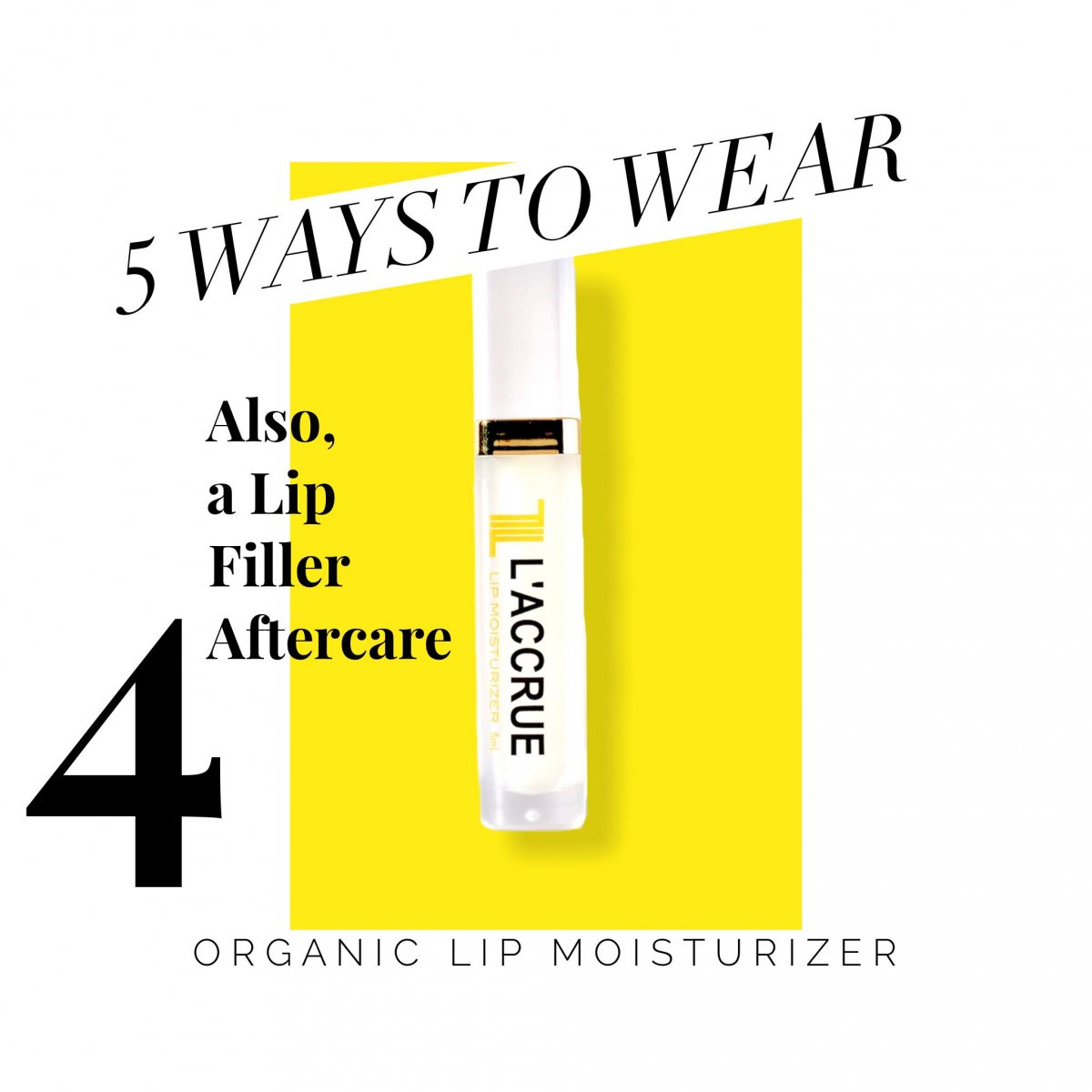 LACCRUE Organic Lip Moisturizer 4